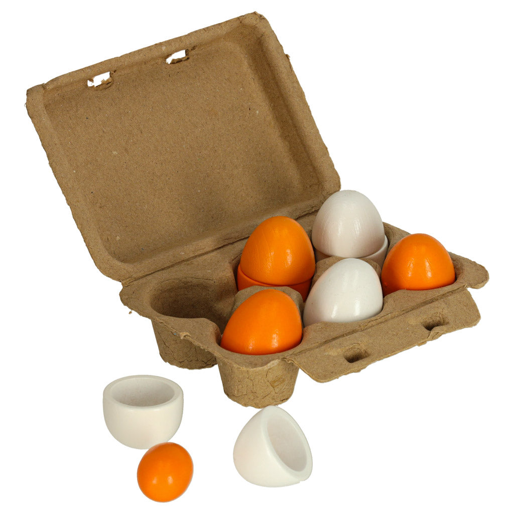 Play Eggs Removable Wooden Yolks
