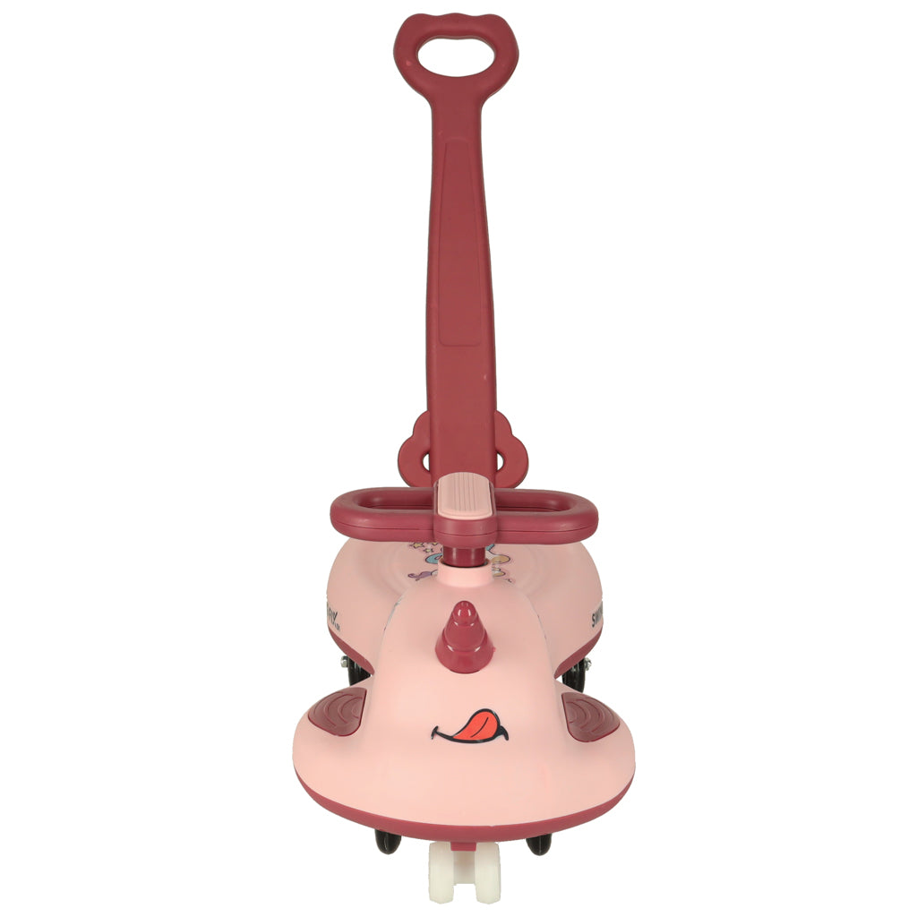 Led Swing Fix S1 Gravity Scooter With Handle Pink Max 65kg