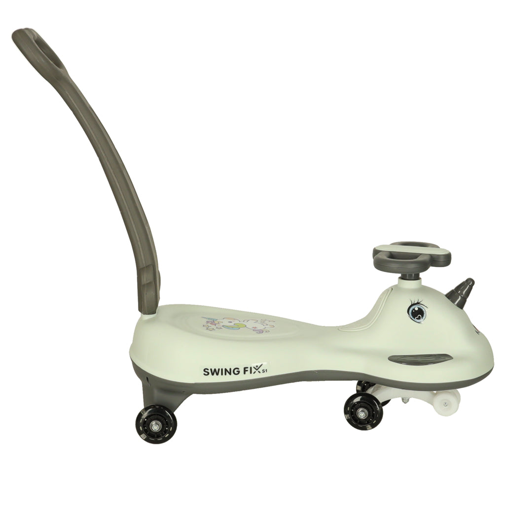 Led Swing Fix S1 Gravity Scooter With Handle Gray Max 65kg