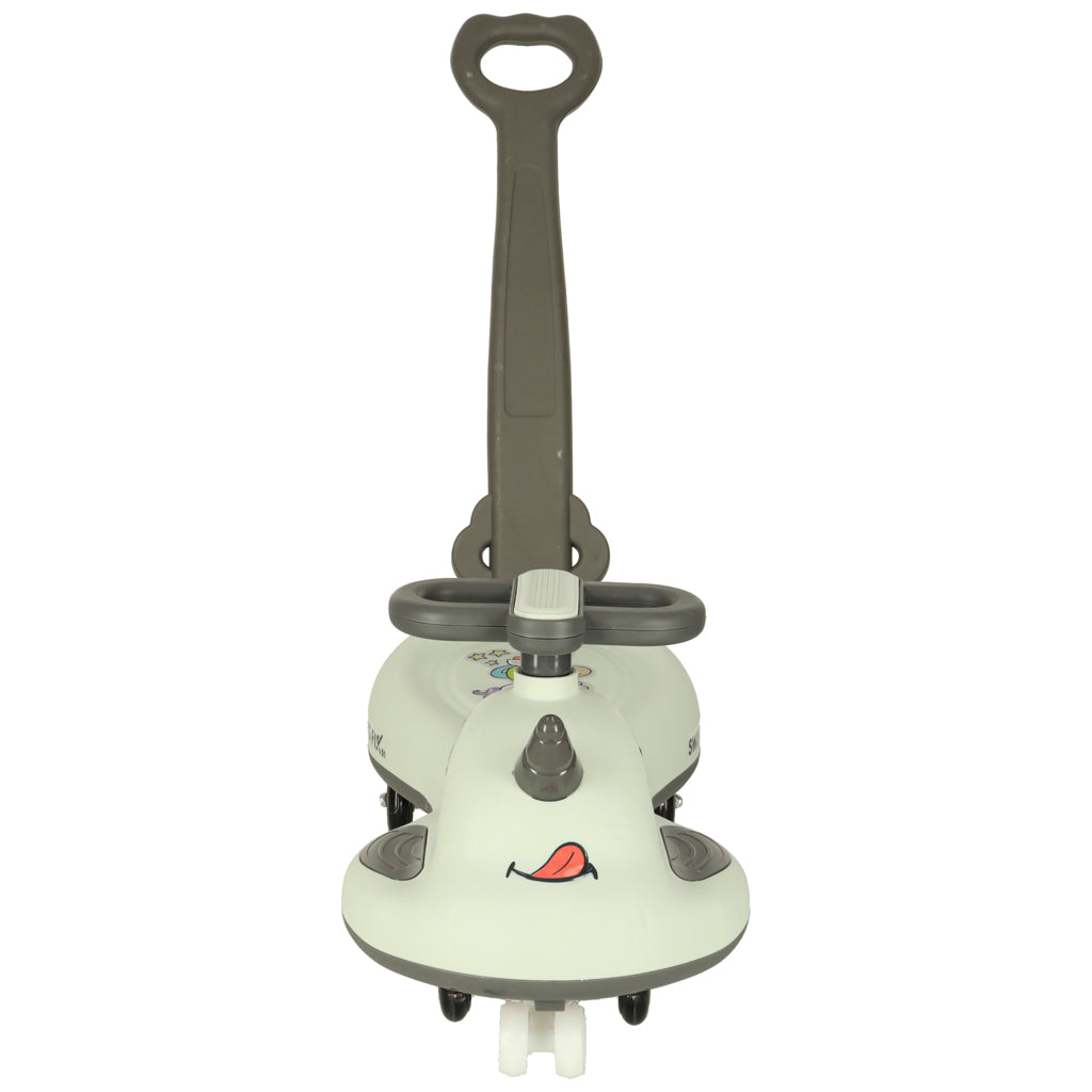 Led Swing Fix S1 gravitační koloběžka s rukojetí šedá Max 65kg