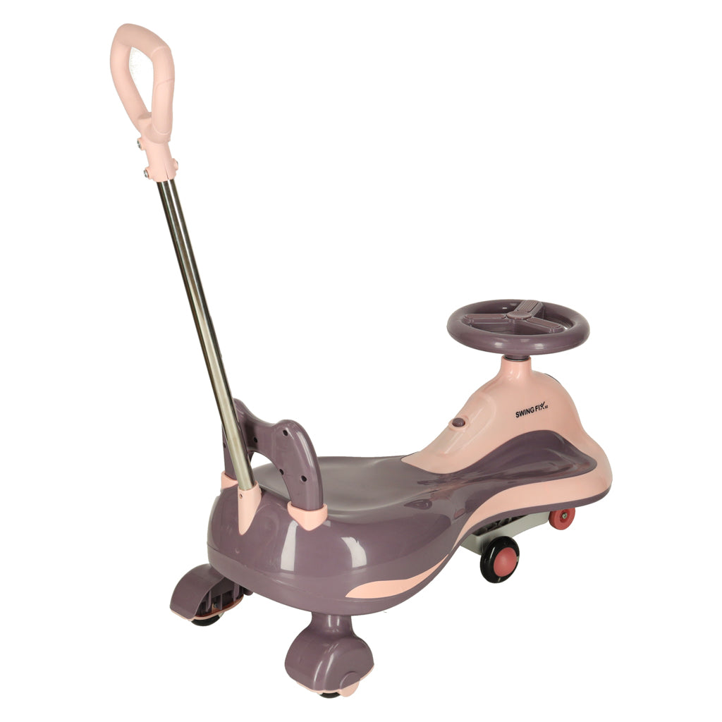 Led Swing Fix S2 Gravity Ride Scooter With Handle Purple Max 100kg