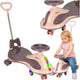 Led Swing Fix S2 Gravity Ride Scooter With Handle Purple Max 100kg