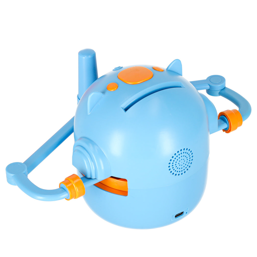 Educational Robot Interactive Learning To Draw Writing Set Fiche Markers Blue