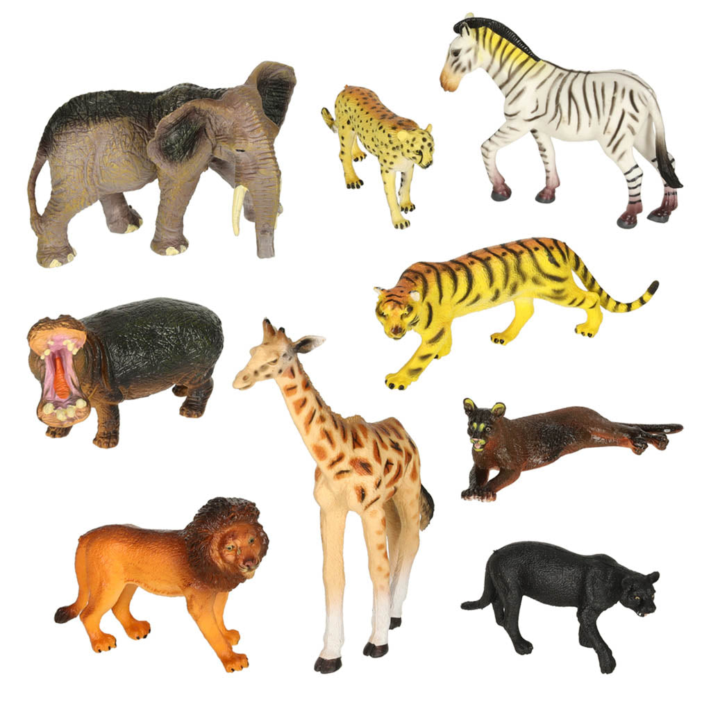 Figures Zoo Animals Set Of 28 El.