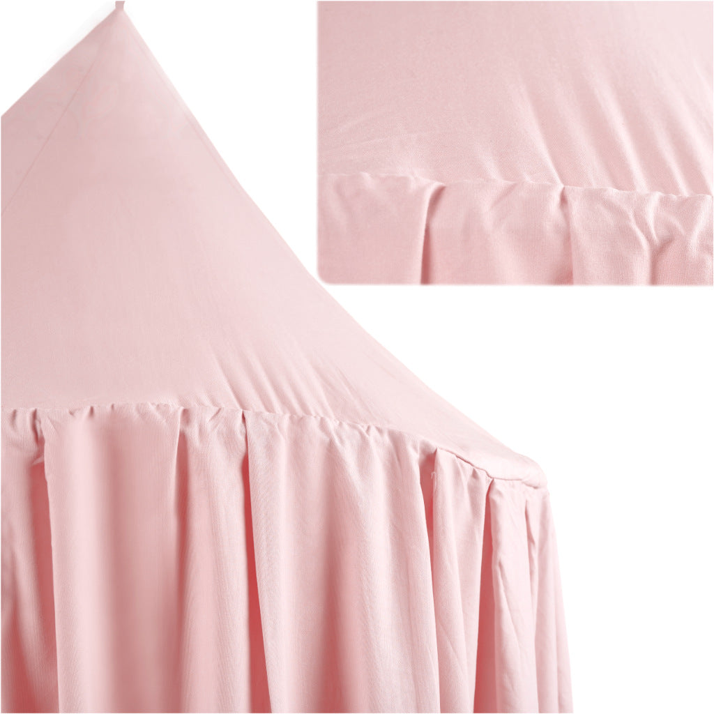 Canopy Curtain Tipi Tent Hanging Light Pink