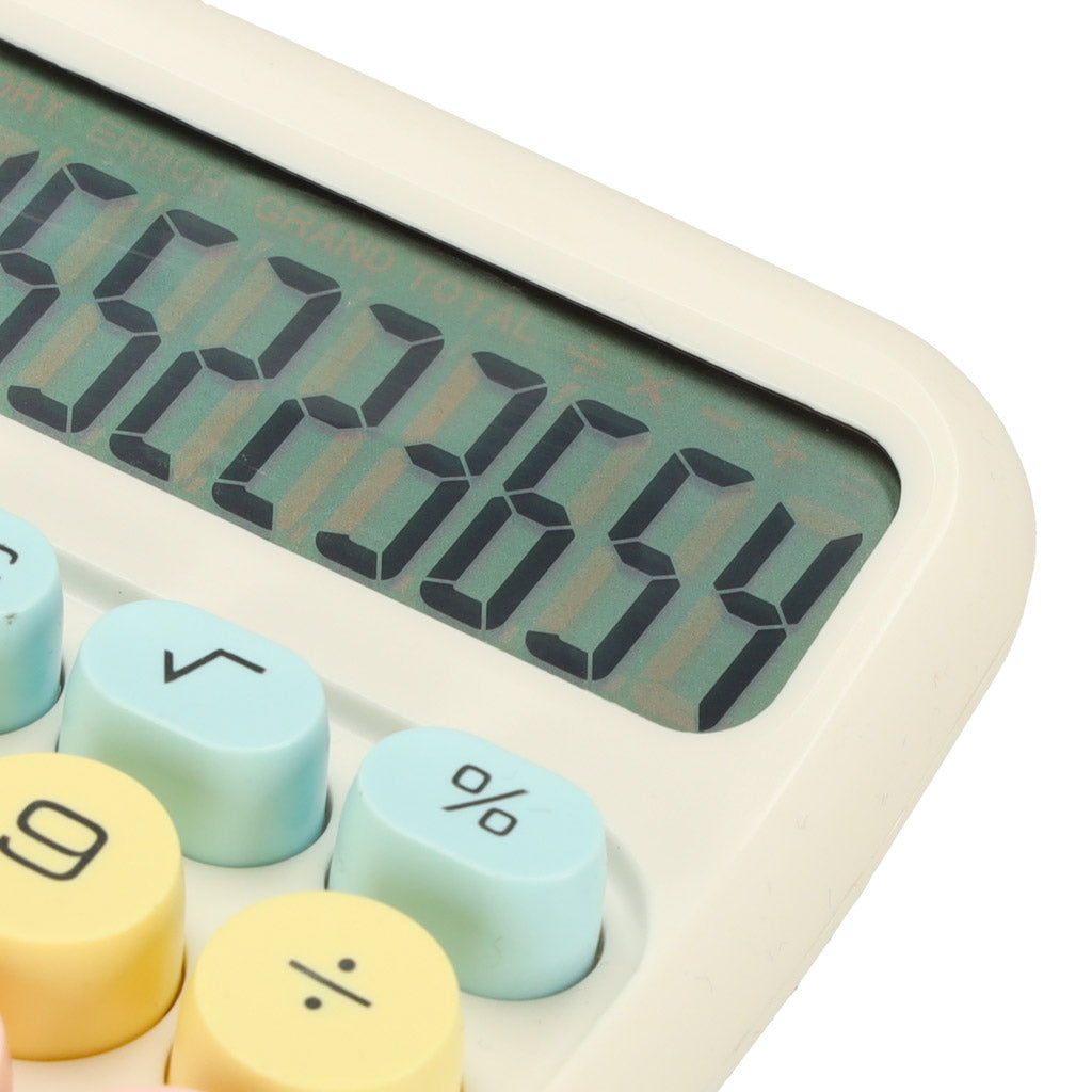 Office Calculator Round Buttons