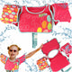 Aquastar Pink Swimming Vest With Sleeves