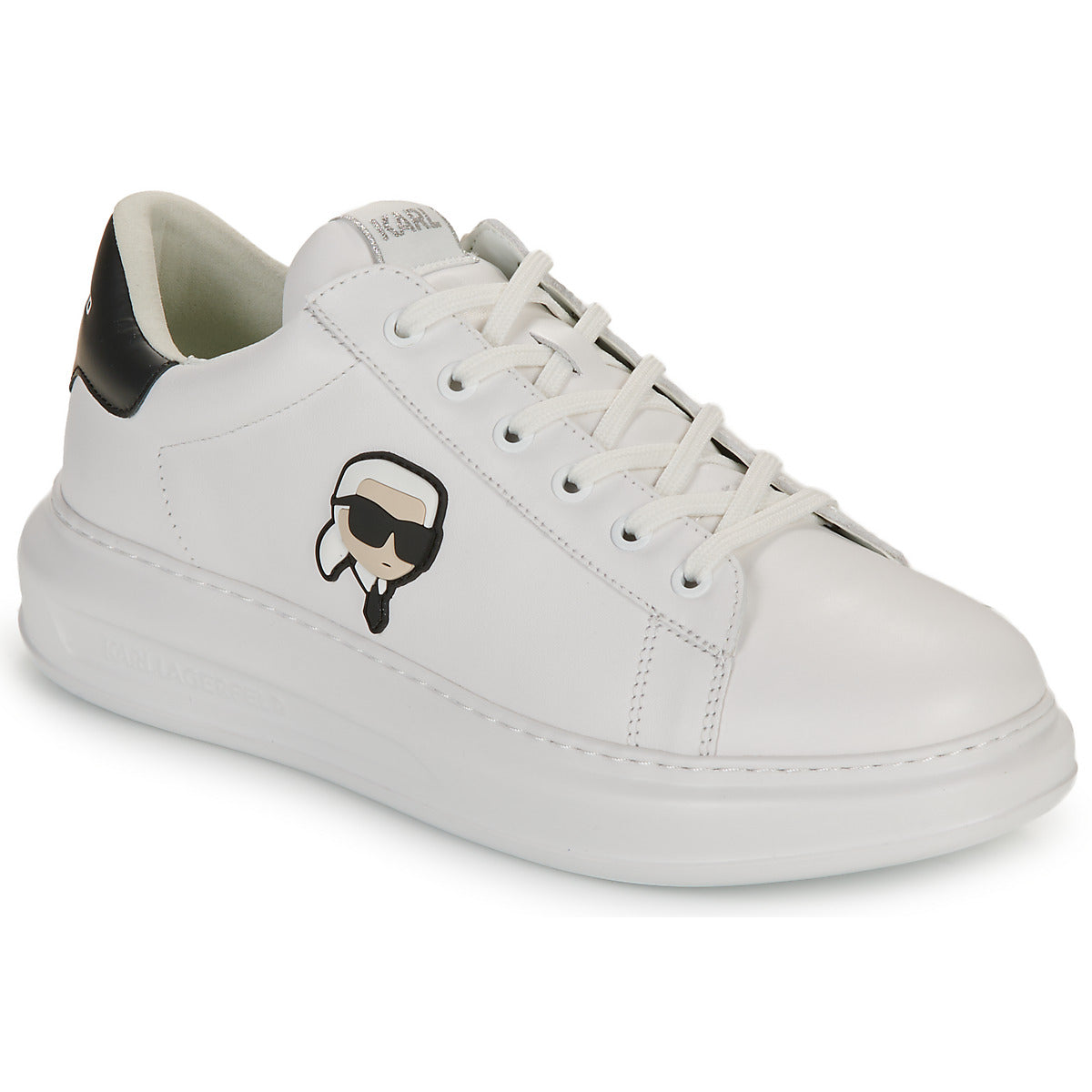 Karl Lagerfeld Kapri Иконични 3d дантелени бели мъже
