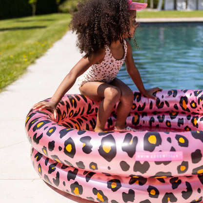 Swim Essentials børnepool - Rose/guld - Safari Chic