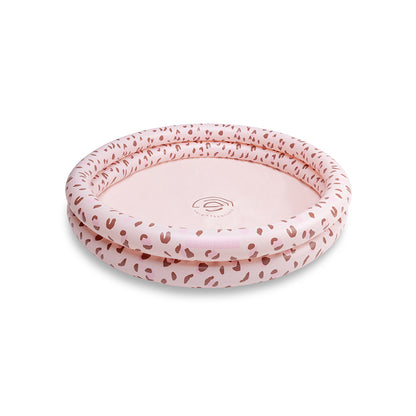 Swim Essentials Kids Pool - Old Pink - Leopard - Ø 100 Cm