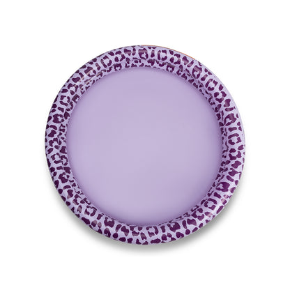 Swim Essentials Barnpool - Lila - Leopard - Ø 100 Cm