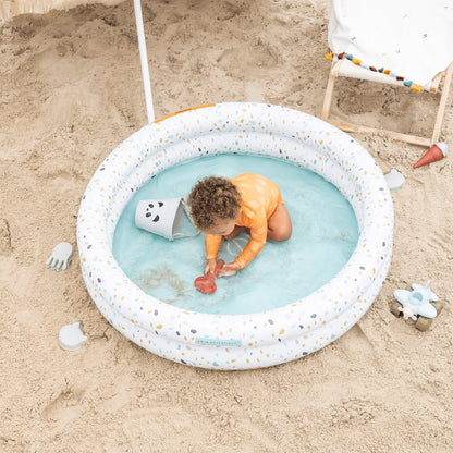 Piscina Copii Swim Essentials - Alb - Terrazzo Dream - Ø 100 Cm