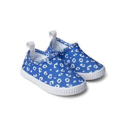 Swim Essentials Vandsko til børn - Blå - Leopard