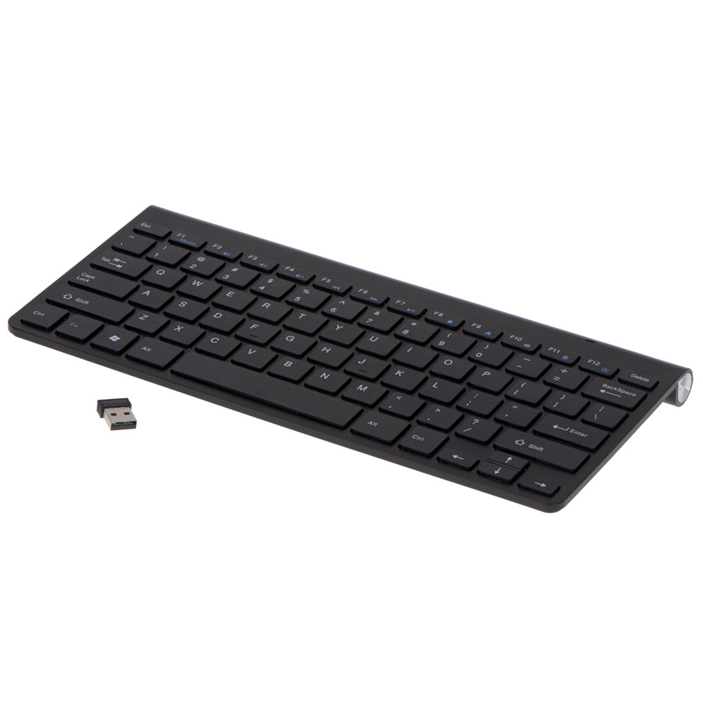Smart Tv Wireless Keyboard Black