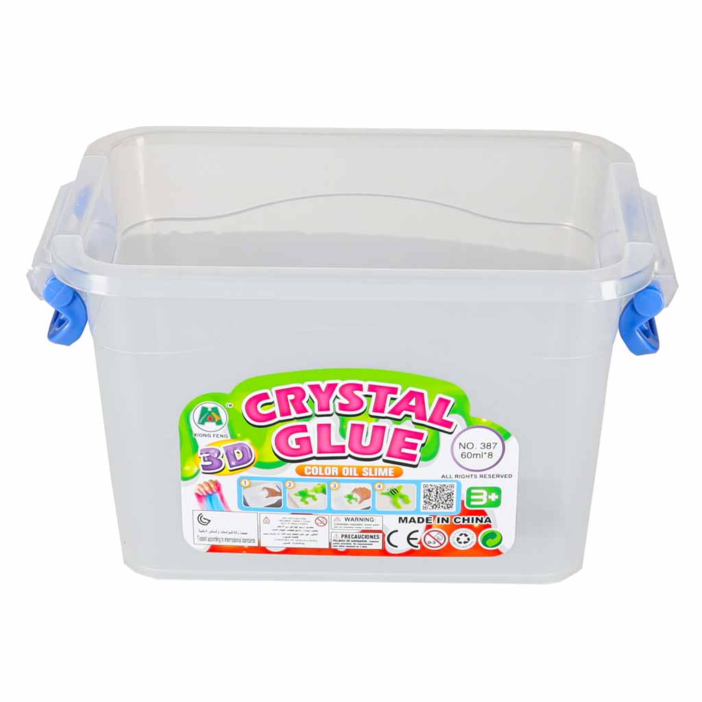 Klej Crystal Glue Slime 3d Zestaw 26el.