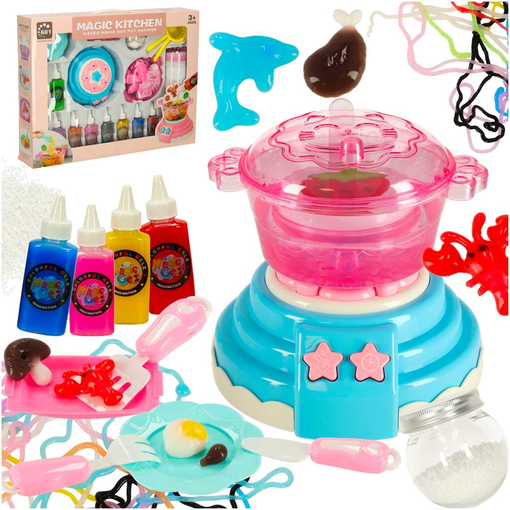 3d Crystal Glue Crystal Glue Magic Kitchen Creative Stencils Set 62 Items Blue