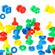 Construction Blocks Educational Montessori Screws 30 Elements
