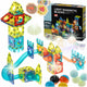 Magnetic Blocks Marble Ball Track Glowing 75el