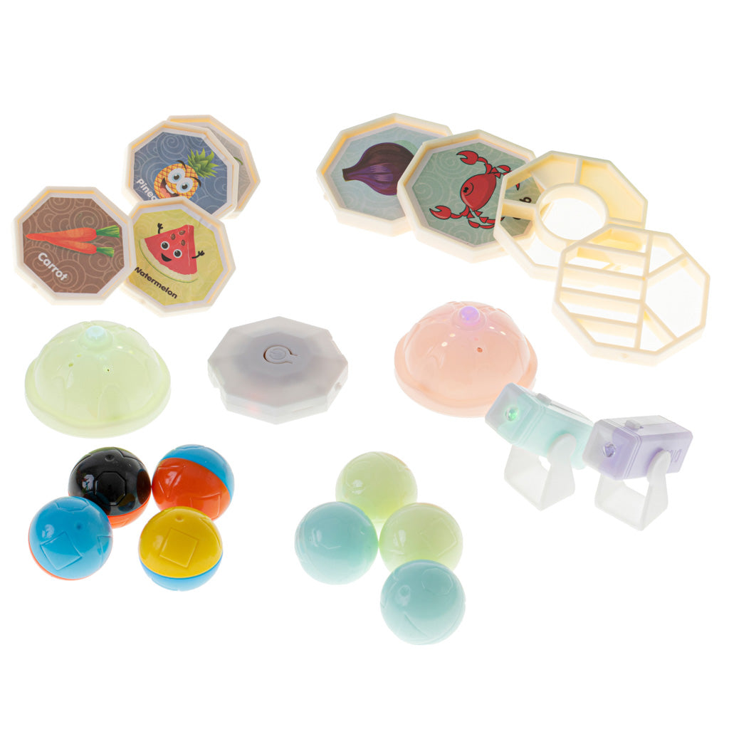 Magnetic Blocks Marble Ball Track Glowing 75el
