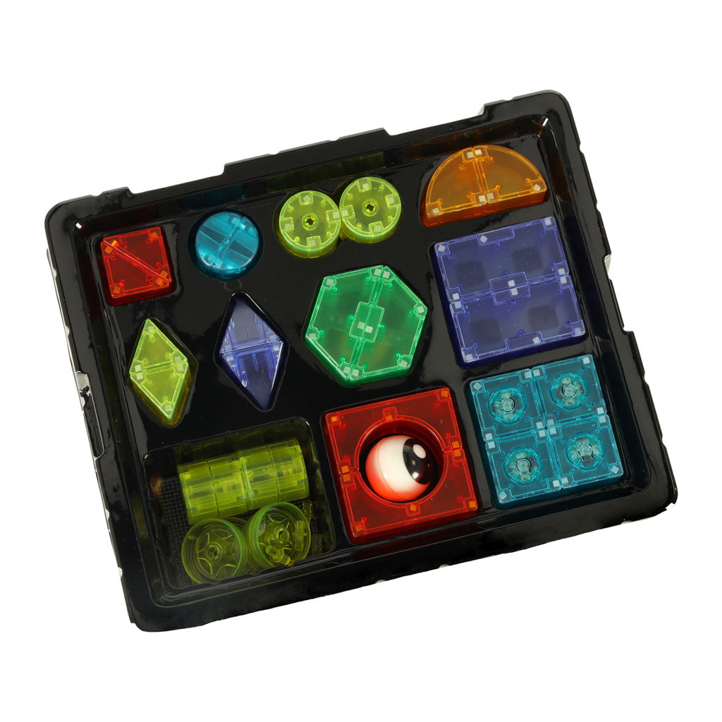 Budowlane bloki magnetyczne 3d Led świecące 32 El