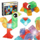 3d Construction Magnetic Blocks Led Glowing 32 El