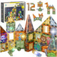 3d Construction Magnetic Blocks Glowing Animal Park 90 El.