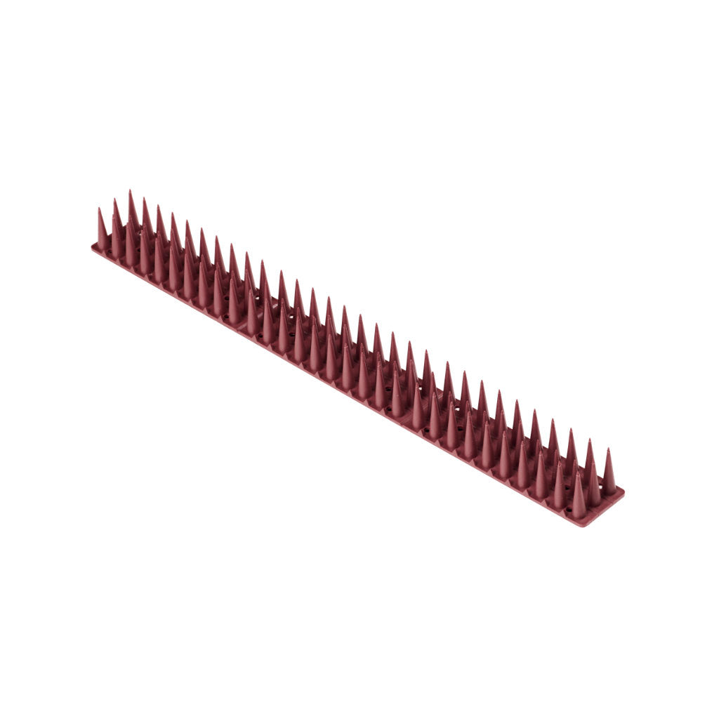 Spikes For Pigeons Strip Bird Deterrent Plastic Dense Brown 8el. 43 Cm