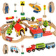 Wooden Train Train Locomotive City 69el