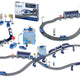 Electric Train Train Police Cars 92 Elements ~300cm