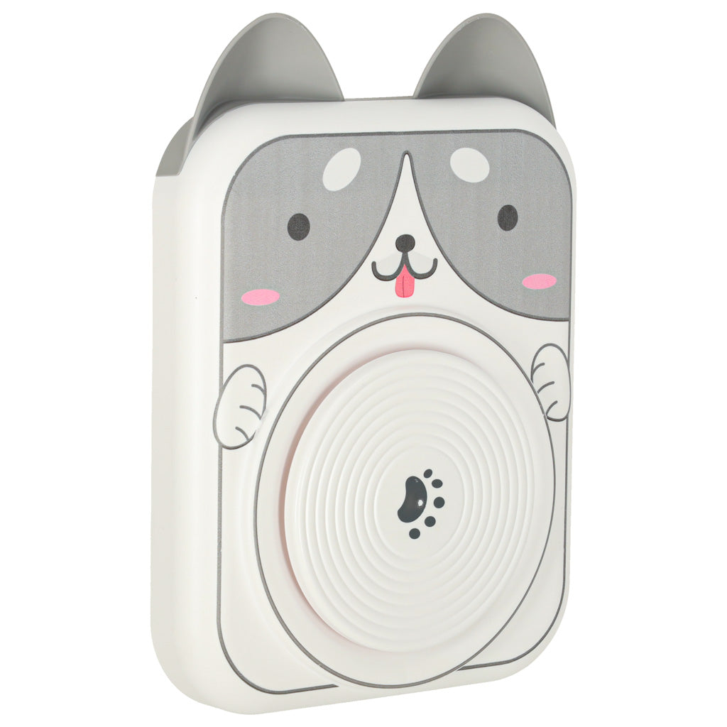 Set di argilla creativa per tornio per ceramica, dipinge il cane grigio