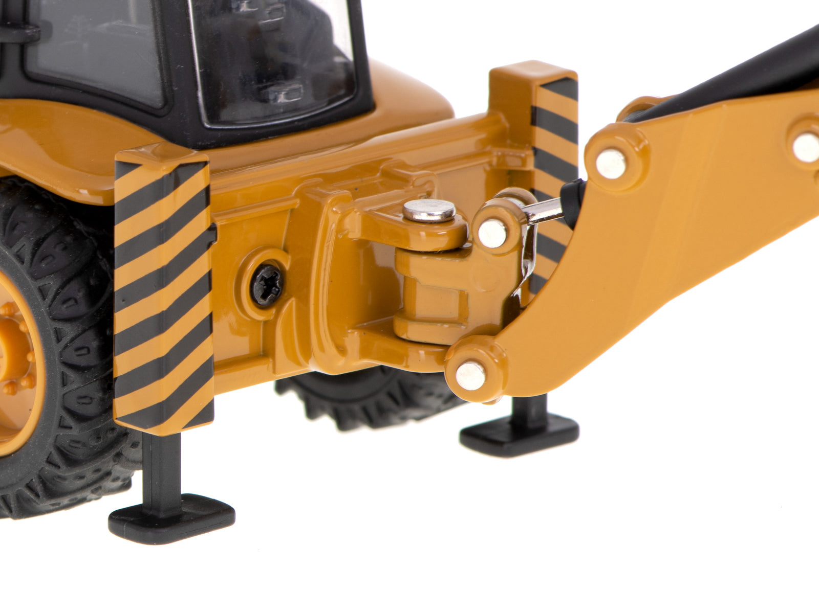 Excavator Loader Bulldozer With Bucket Die-cast Metal Model H-toys 1704 1:50