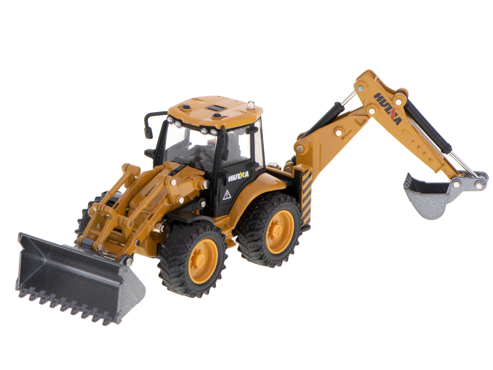 Excavator Loader Bulldozer With Bucket Die-cast Metal Model H-toys 1704 1:50