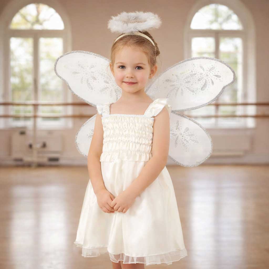 Carnival Angel Costume 3 El Size M