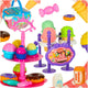 Picnic Basket Ice Cream Shop Desserts Food Victuals Snacks For Picnic
