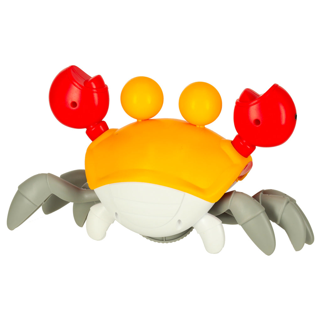 Interactieve Krabcrawler Met Geluid Geel
