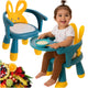 Feeding And Play Table Chair Yellow And Blue