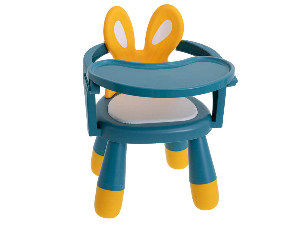 Feeding And Play Table Chair Yellow And Blue
