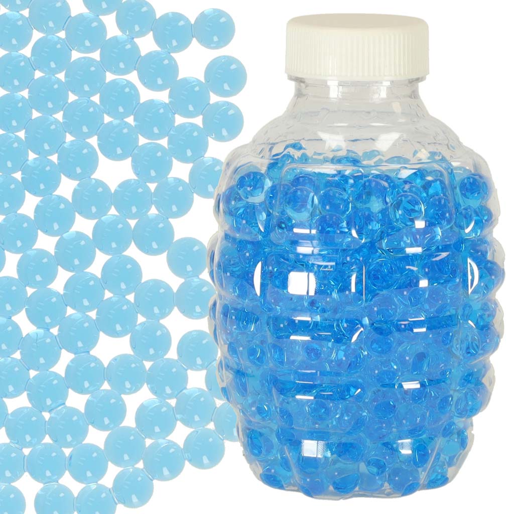 Water Gel Hydrogel Balls For Rifle Gun Blue 550pcs. 7-8mm