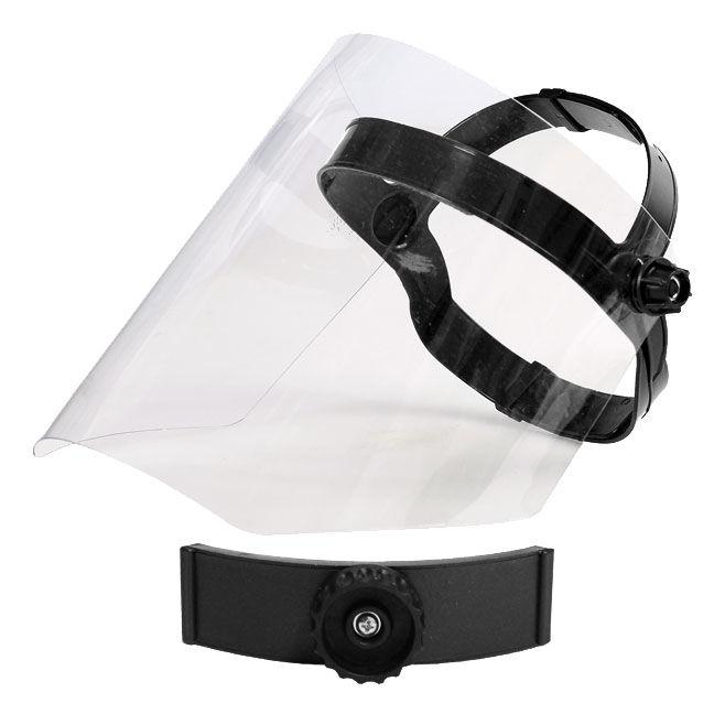 Beskyttende visir sikkerhedsmaske polycarbonat med justering Ce Lahti
