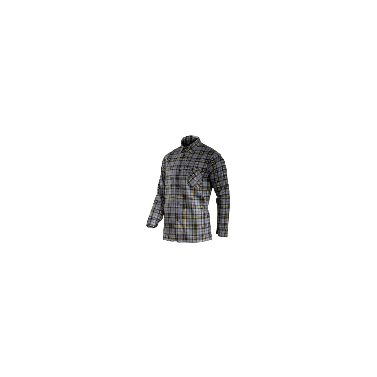 Chemise Flanelle Gris 170g/m2 S Ce Lahti