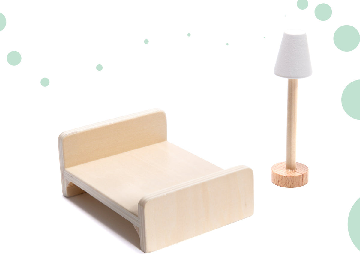 Lulilo Floro Boho Led Wooden Dollhouse