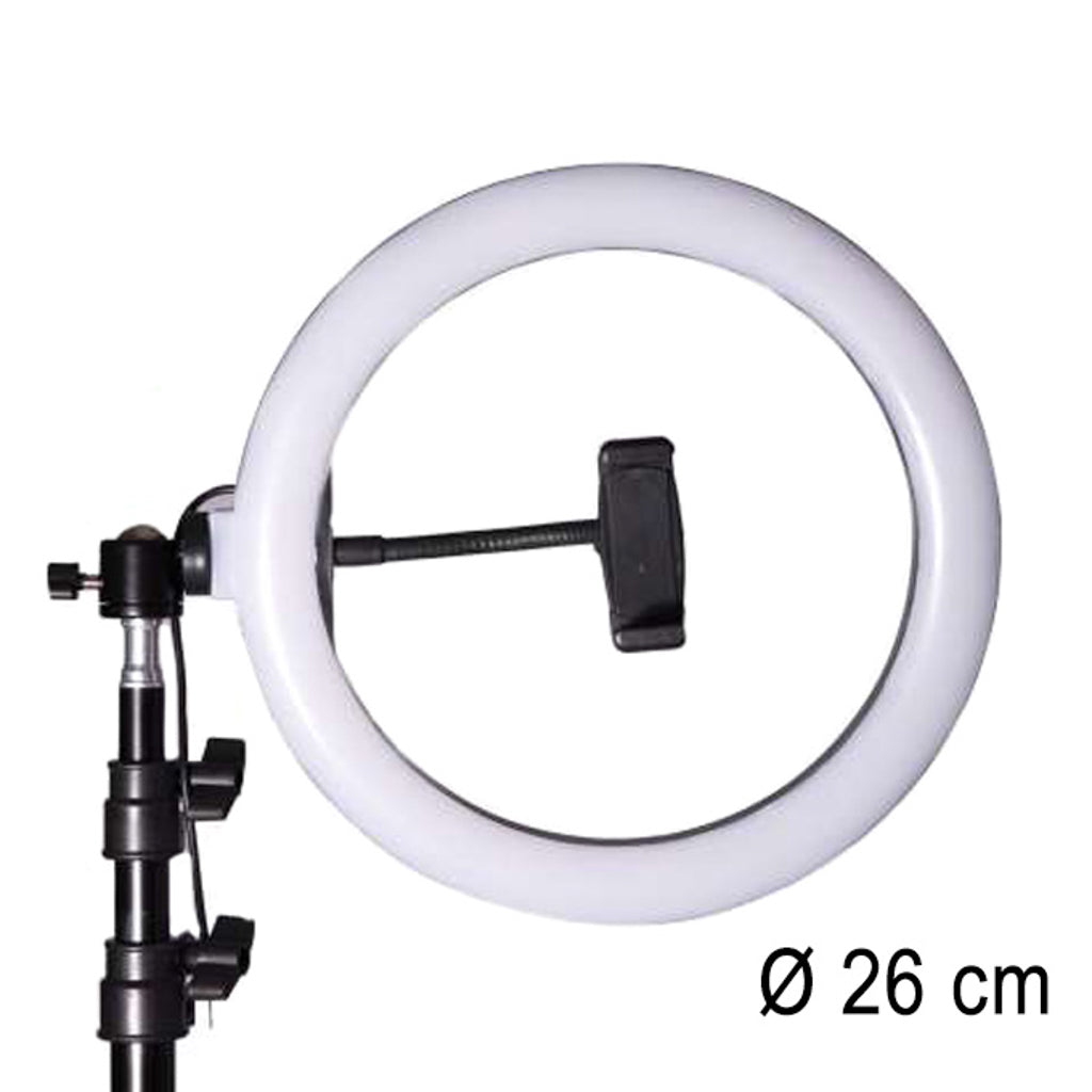 Anneau lumineux LED 60 W pour maquillage selfie