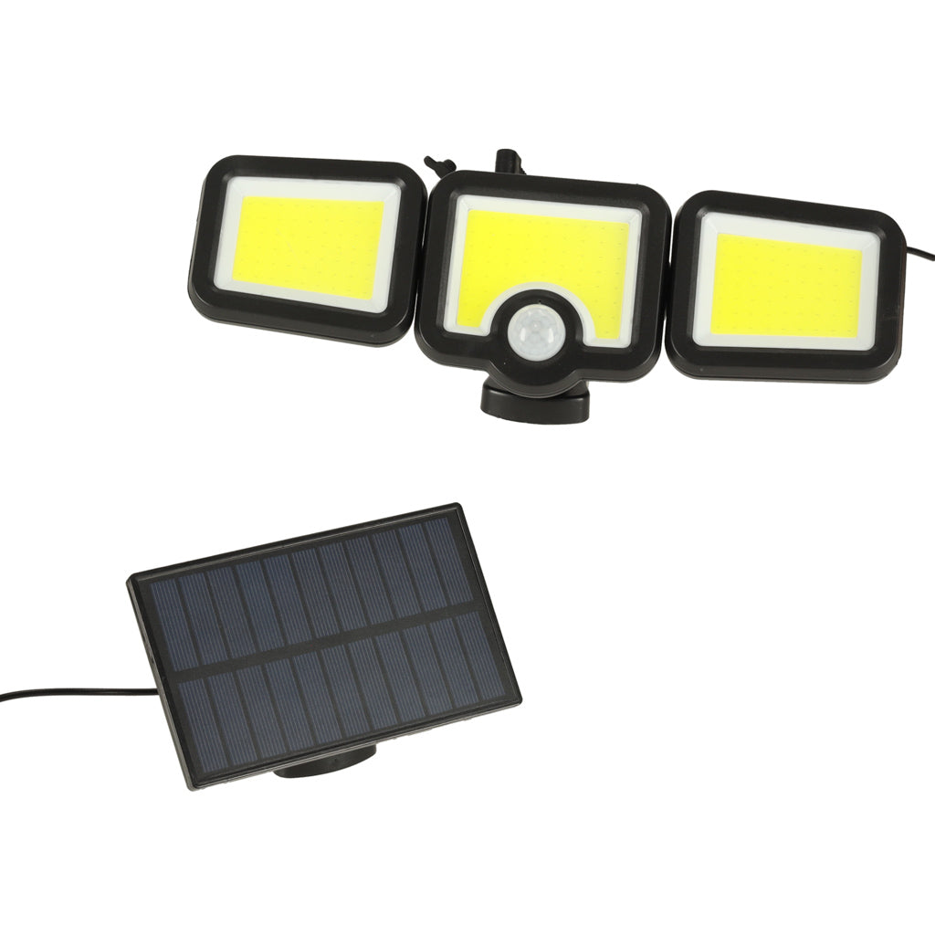 Led Solar Lamp 3in1 With Dusk Motion Sensor