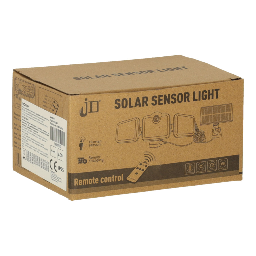 Led Solar Lamp 3in1 With Dusk Motion Sensor