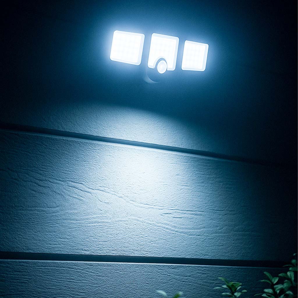 Led Solar Lamp 3in1 With Dusk Motion Sensor