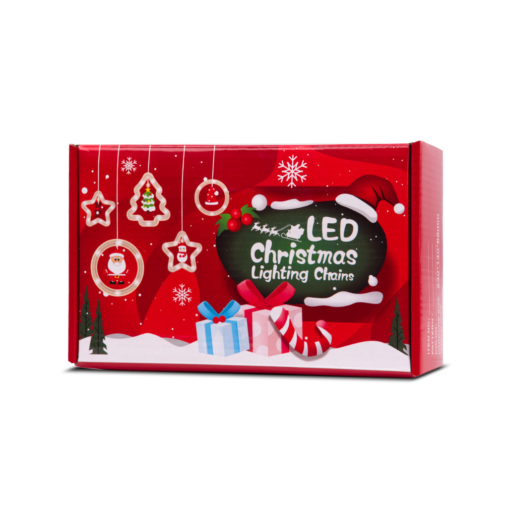 Led karácsonyfa kép függönylámpák 3m 10 usb izzók