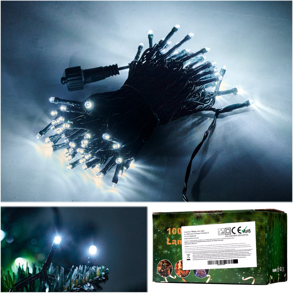 Led Lights Light Chain 10m 100led Cold White