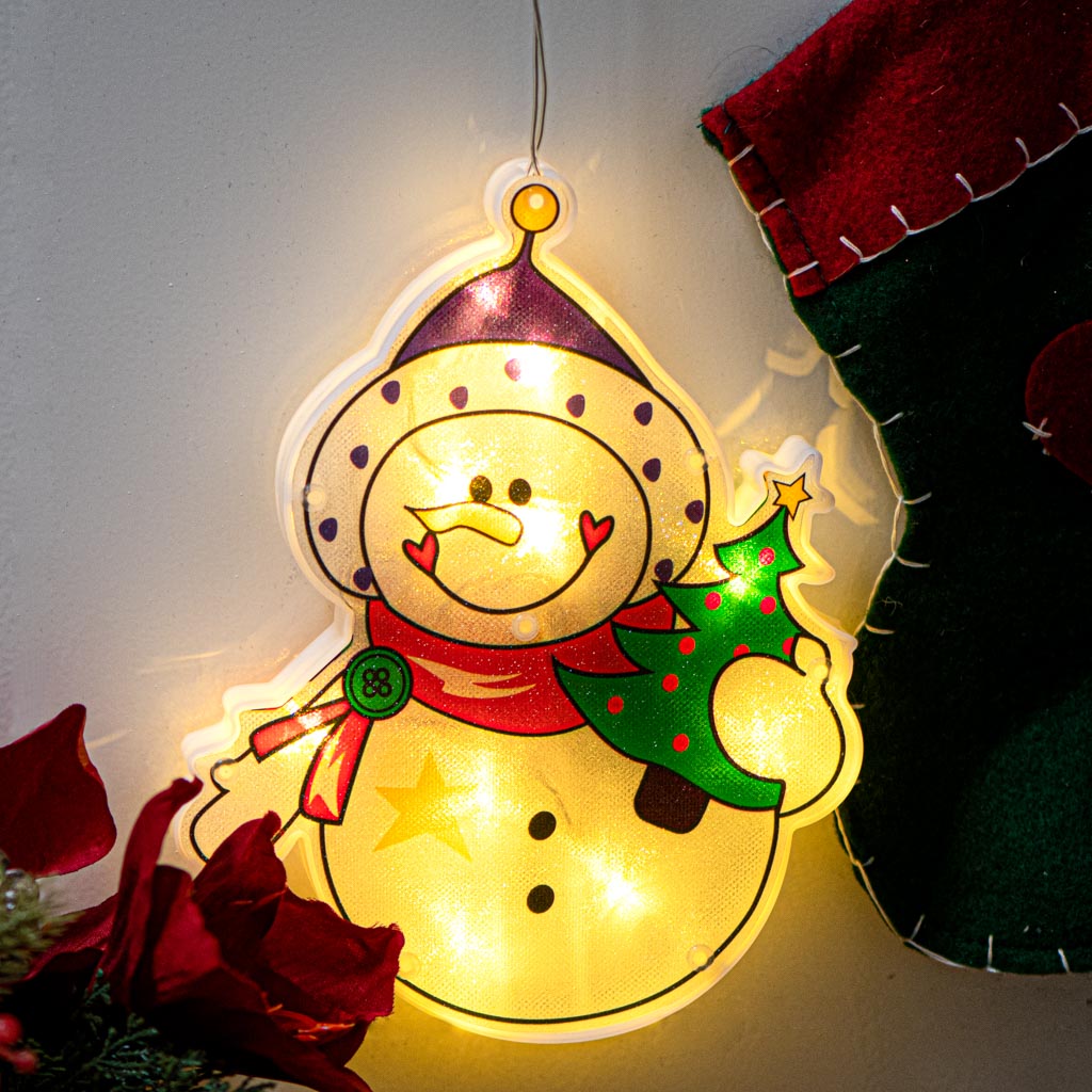 Led Lights Hanging Decoration Christmas Decoration Snowman