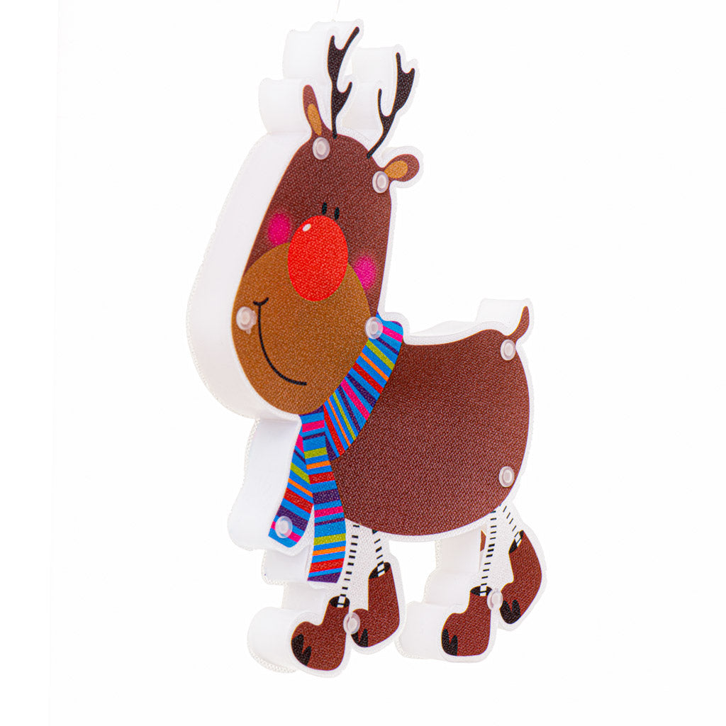 Led Lights Hanging Ornament Christmas Decoration Reindeer