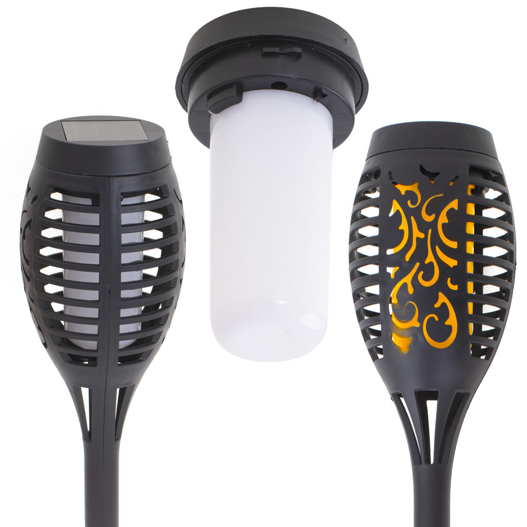Napelemes kerti zseblámpa 12 led 4db.